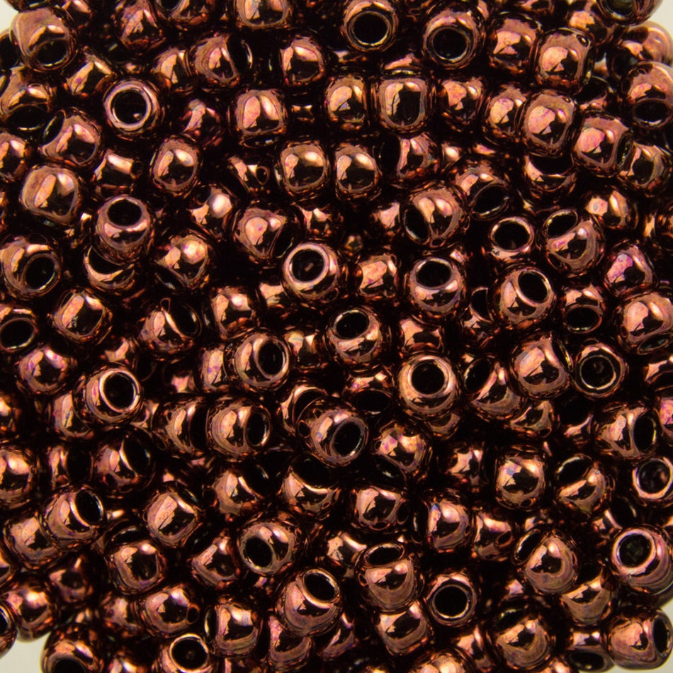 11/0 TOHO ROUND Dark Bronze Seed Bead (8g)