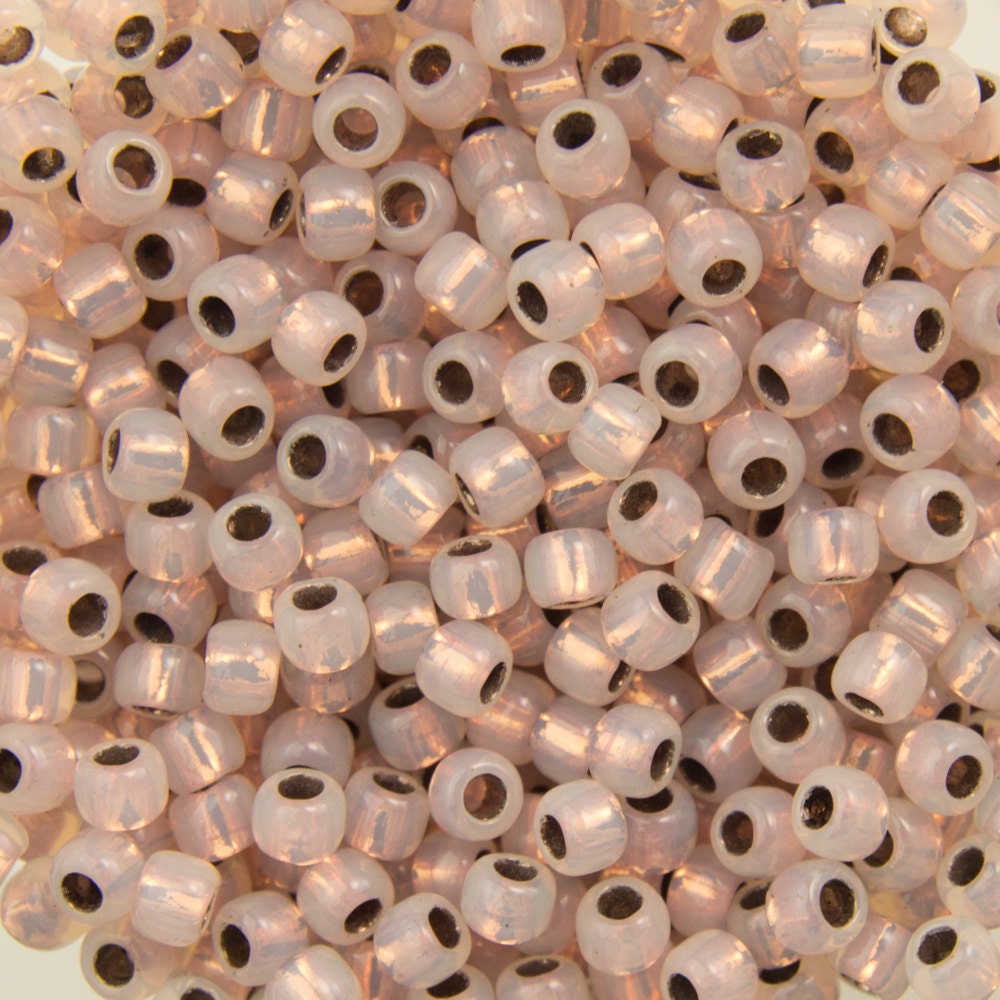 11/0 TOHO ROUND Copper Lined Alabaster Seed Bead (8g)