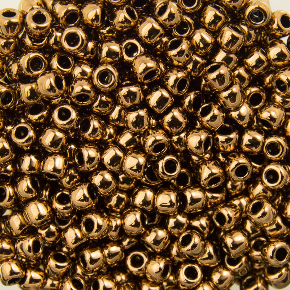 11/0 TOHO ROUND Bronze Seed Bead (8g)