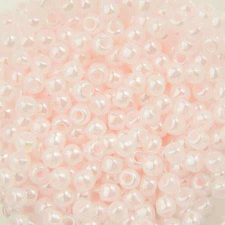 11/0 TOHO ROUND Ceylon Soft Pink Seed Bead (8g)