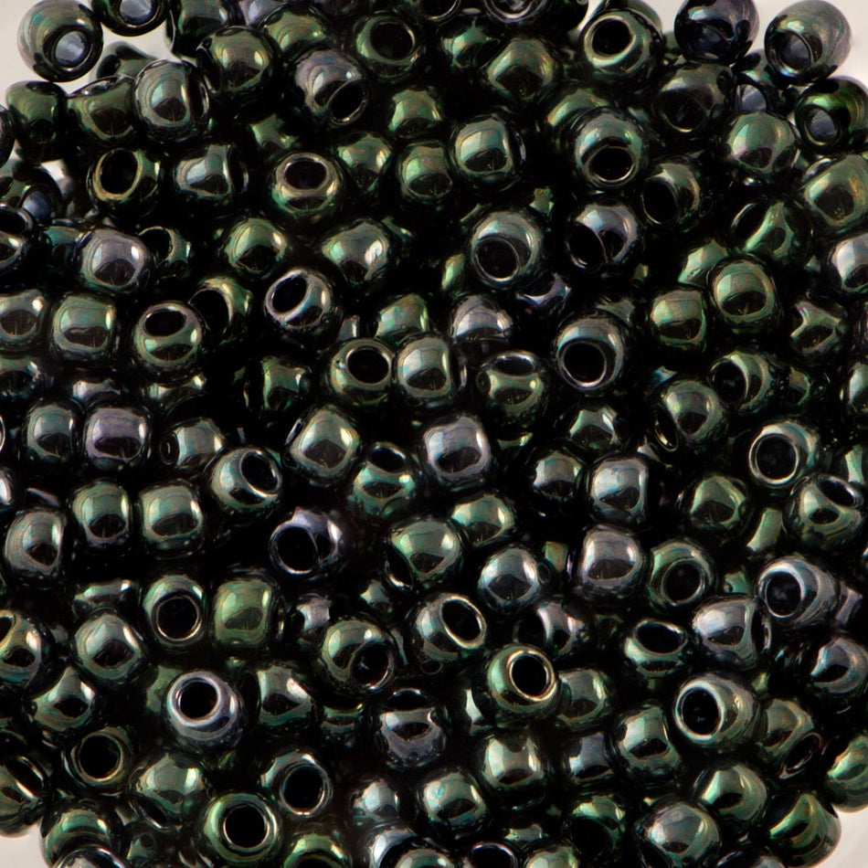 11/0 TOHO ROUND Metallic Moss Seed Bead (8g)