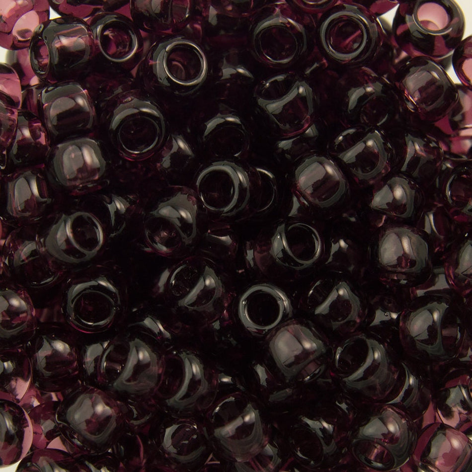 8/0 TOHO ROUND Transparent Amethyst Seed Bead (8g)