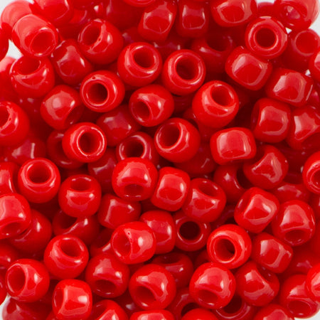8/0 TOHO ROUND Opaque Cherry Seed Bead (8g)