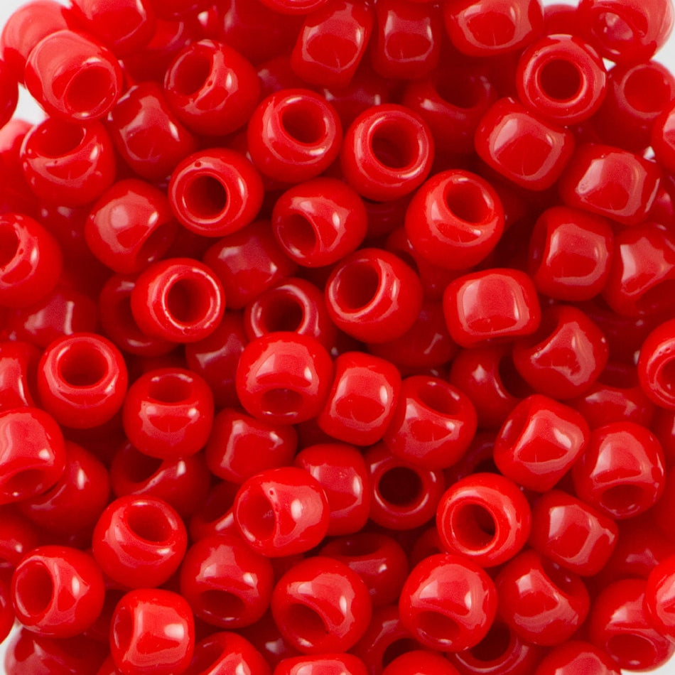 8/0 TOHO ROUND Opaque Cherry Seed Bead (8g)