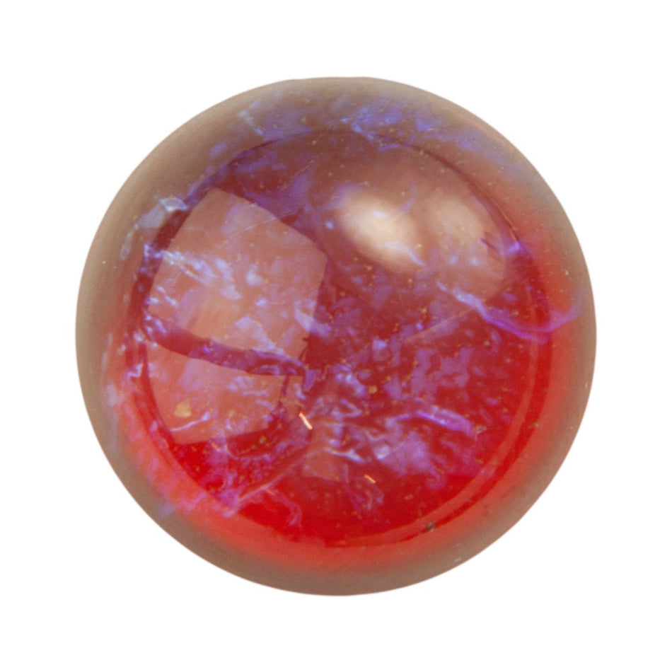 Mexican Opal Dragons Breath Glass Cabochon 18mm (1) cab3008A