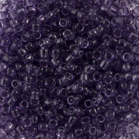 15/0 TOHO ROUND Transparent Sugar Plum Seed Bead (8g)