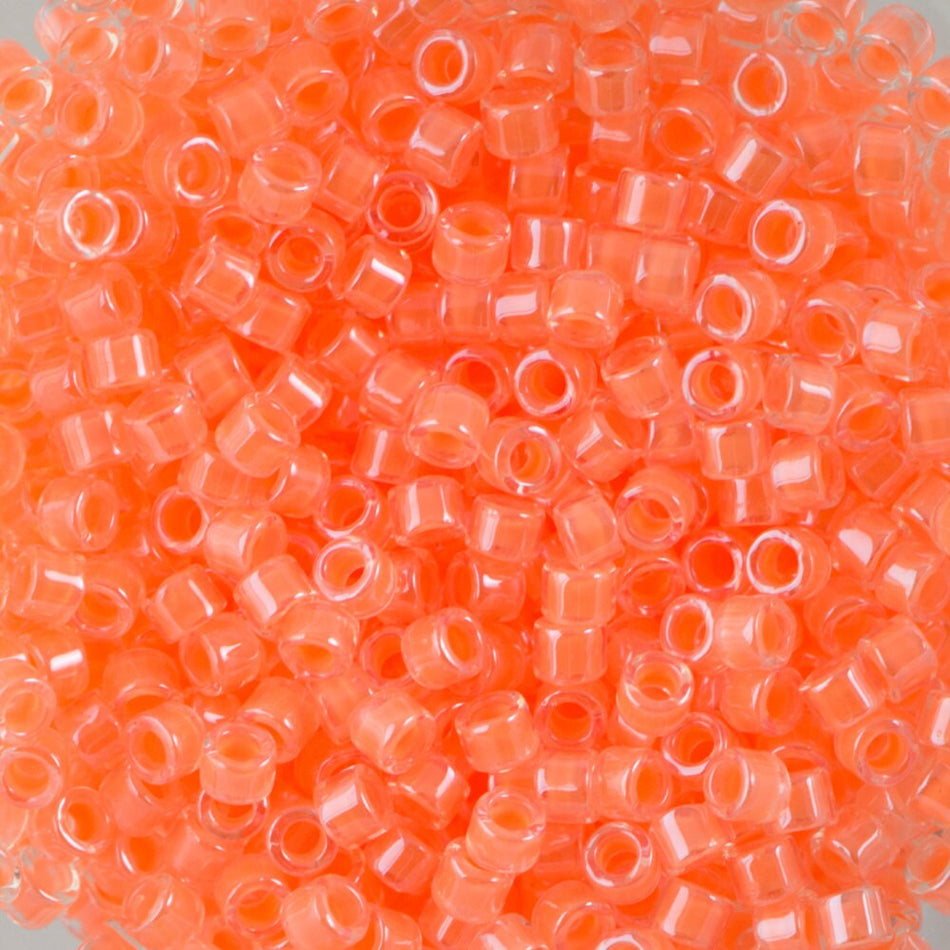 Luminous Creamsicle Miyuki Delica Seed Bead 11/0 7.2G Tube DB2033-TB