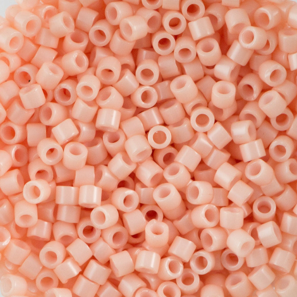 11/0 MIYUKI DELICA Opaque Salmon Seed Bead (8g)