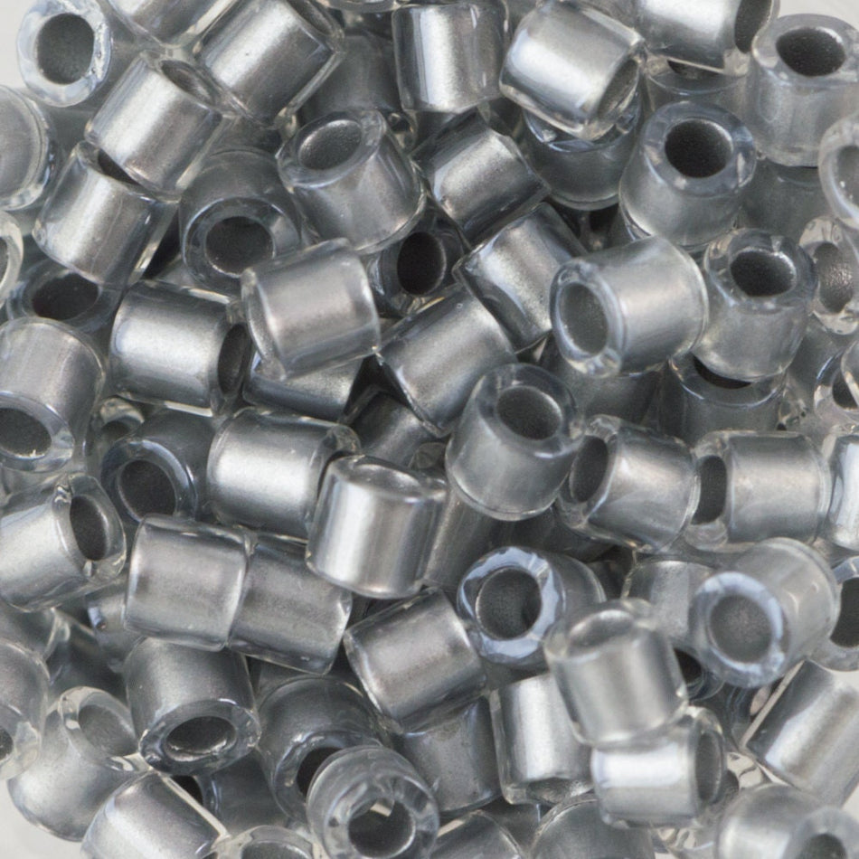 8/0 MIYUKI DELICA Galvanized Crystal Seed Bead (8g)