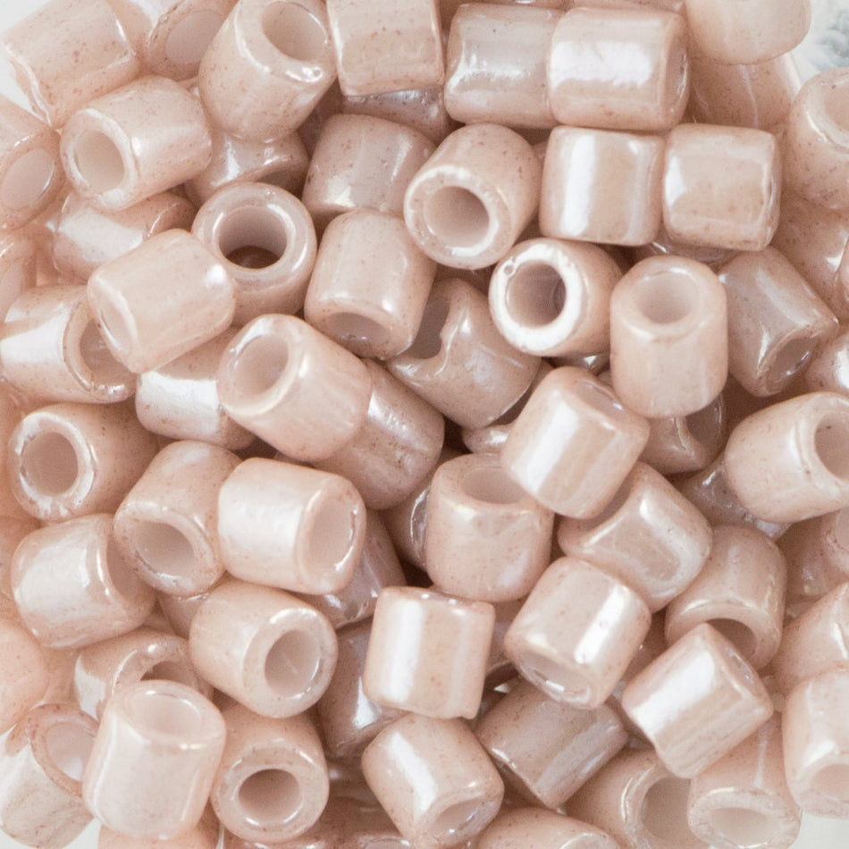 8/0 MIYUKI DELICA Opaque Ink Champagne Ceylon Seed Bead (8g)