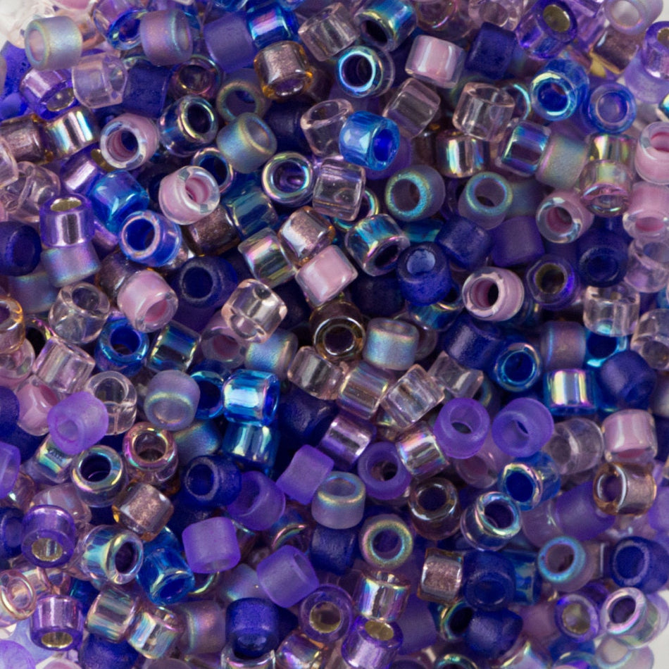 11/0 MIYUKI DELICA Lilacs Mix Seed Bead (8g)