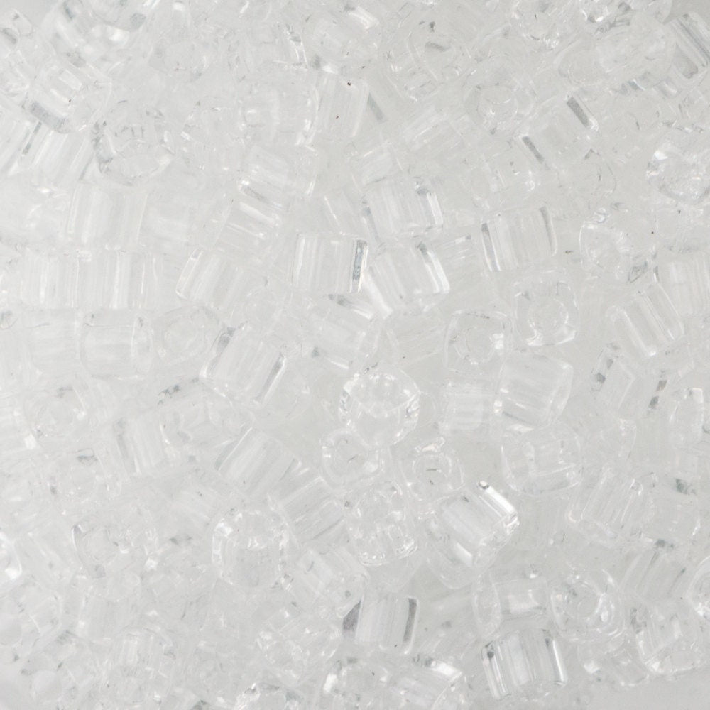 1.8MM MIYUKI CUBE Crystal Seed Bead (8g)