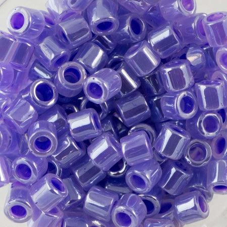 8/0 MIYUKI DELICA Lined Crystal Purple Seed Bead (8g)
