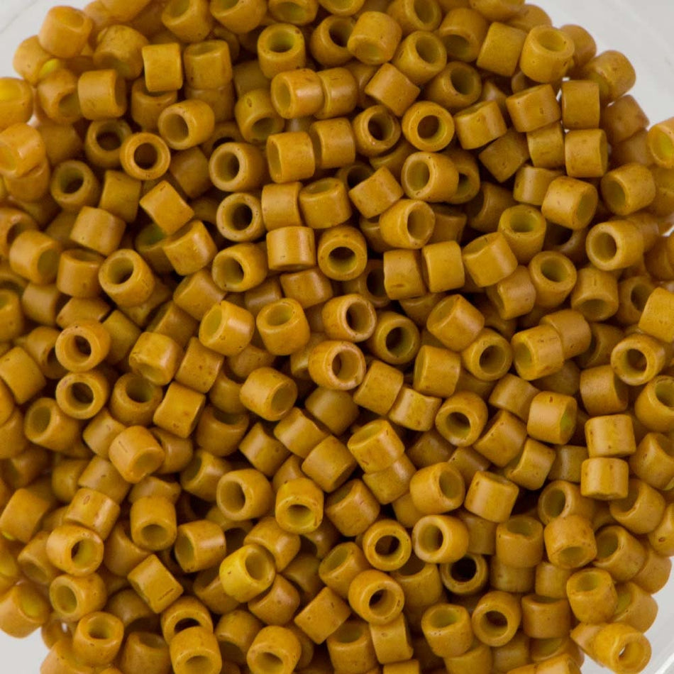 11/0 MIYUKI DELICA Dyed Pumpkin Seed Bead (8g)