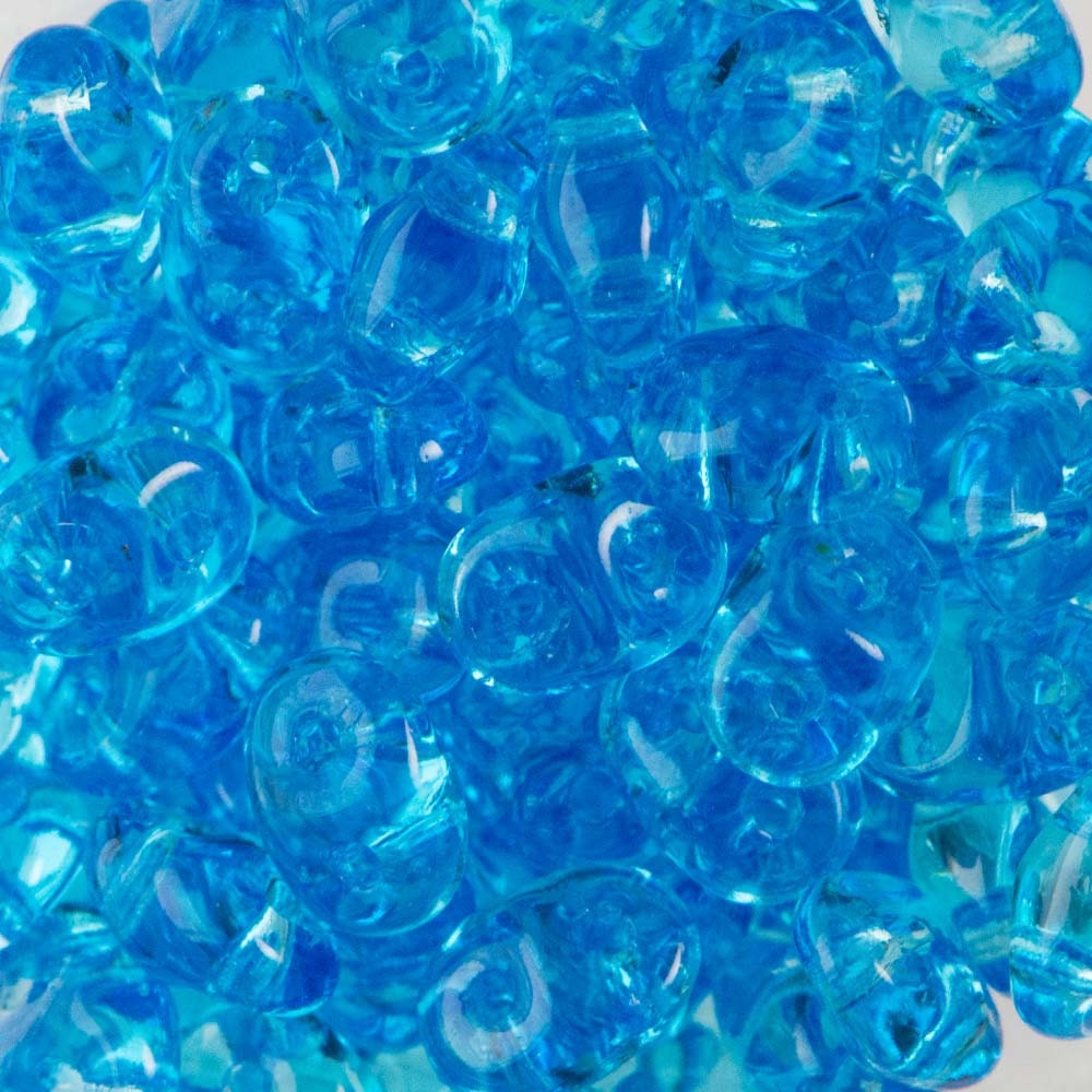 2/5MM MATUBO SUPERDUO Aquamarine Beads