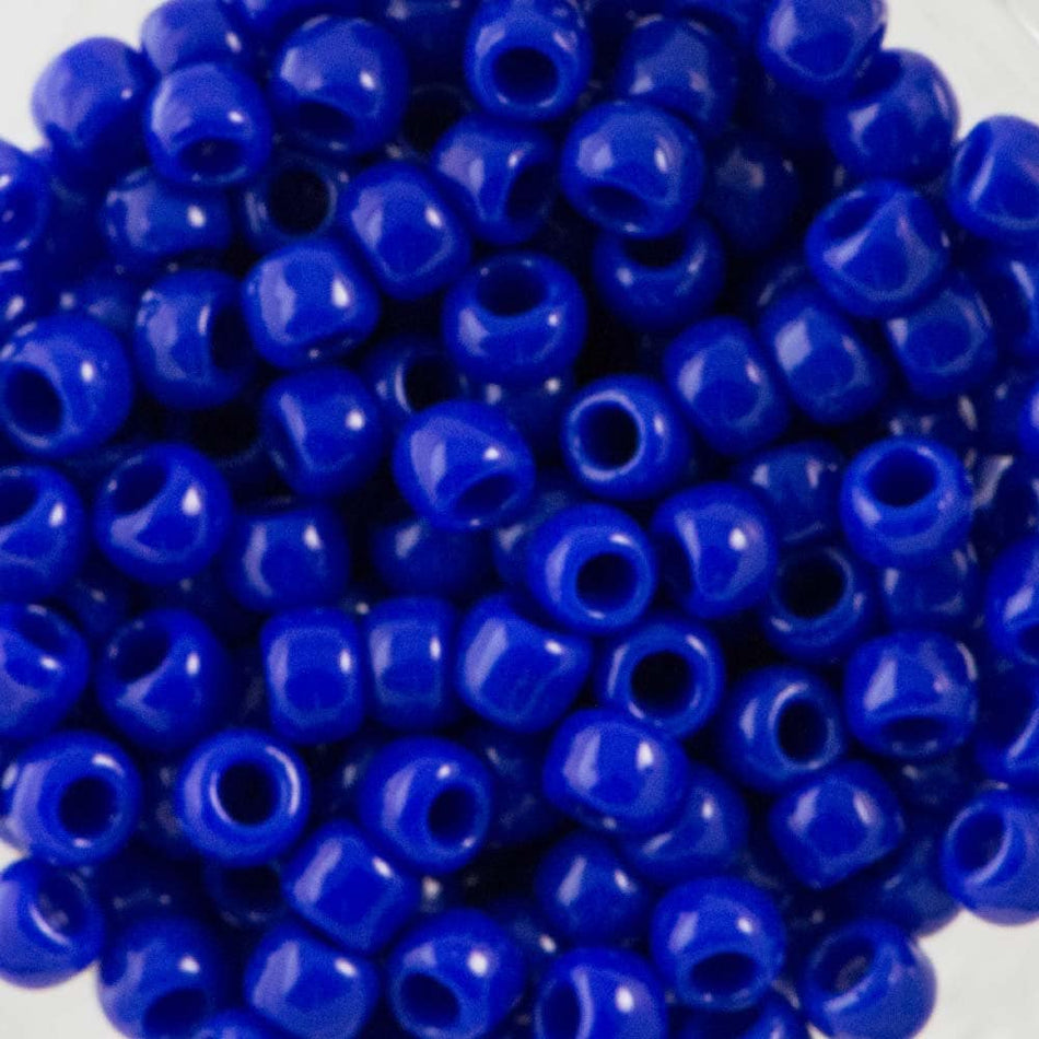 8/0 TOHO ROUND Opaque Navy Blue Seed Bead (8g)