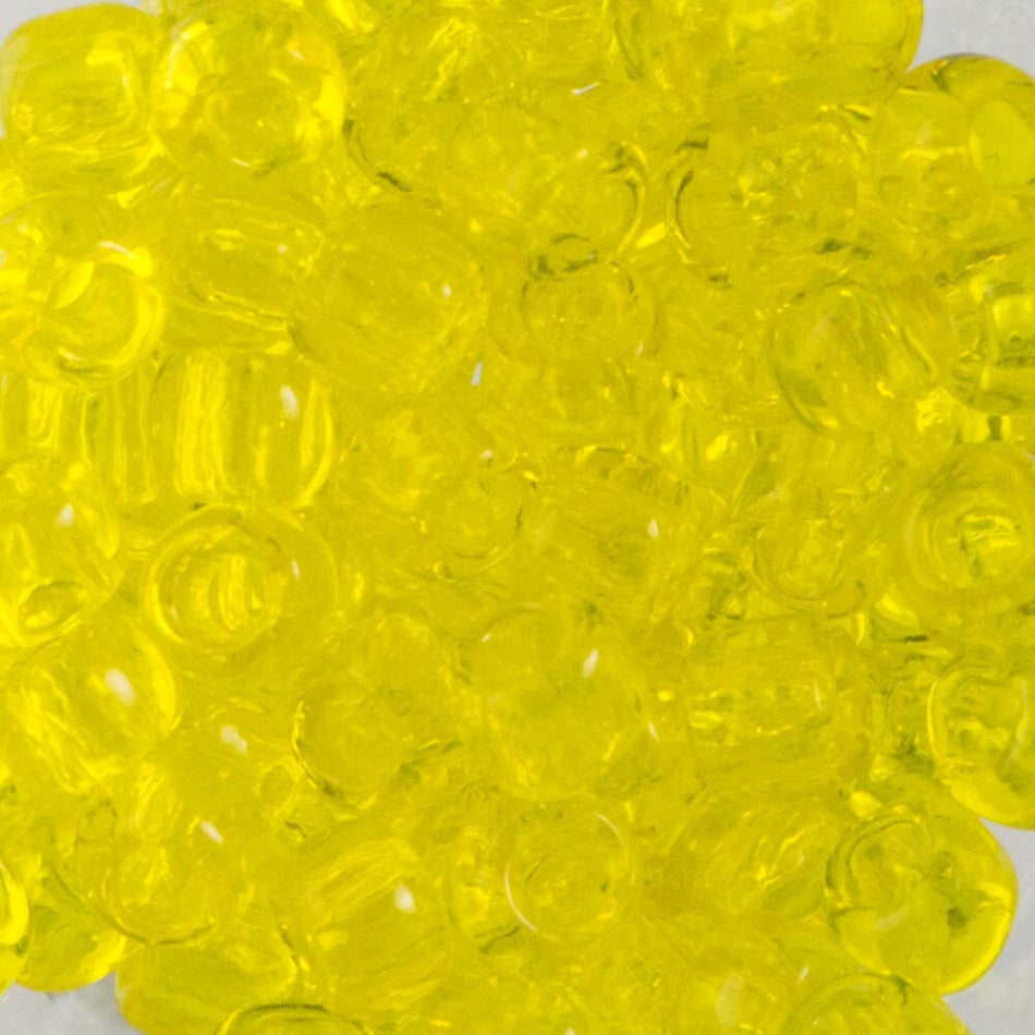 6/0 TOHO ROUND Transparent Lemon Seed Bead (8g)