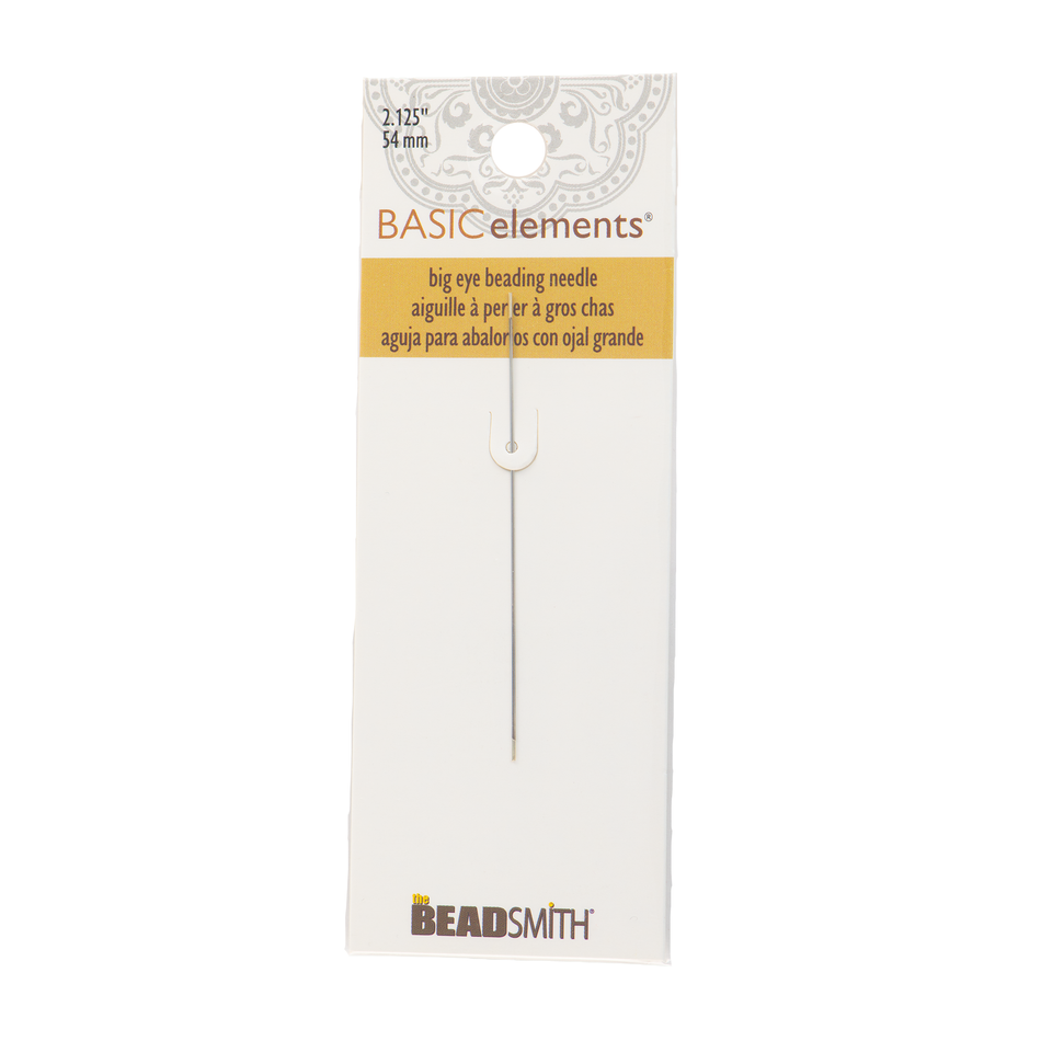2.125-Inch Big Eye Basic Elements Beading Needle 1pk